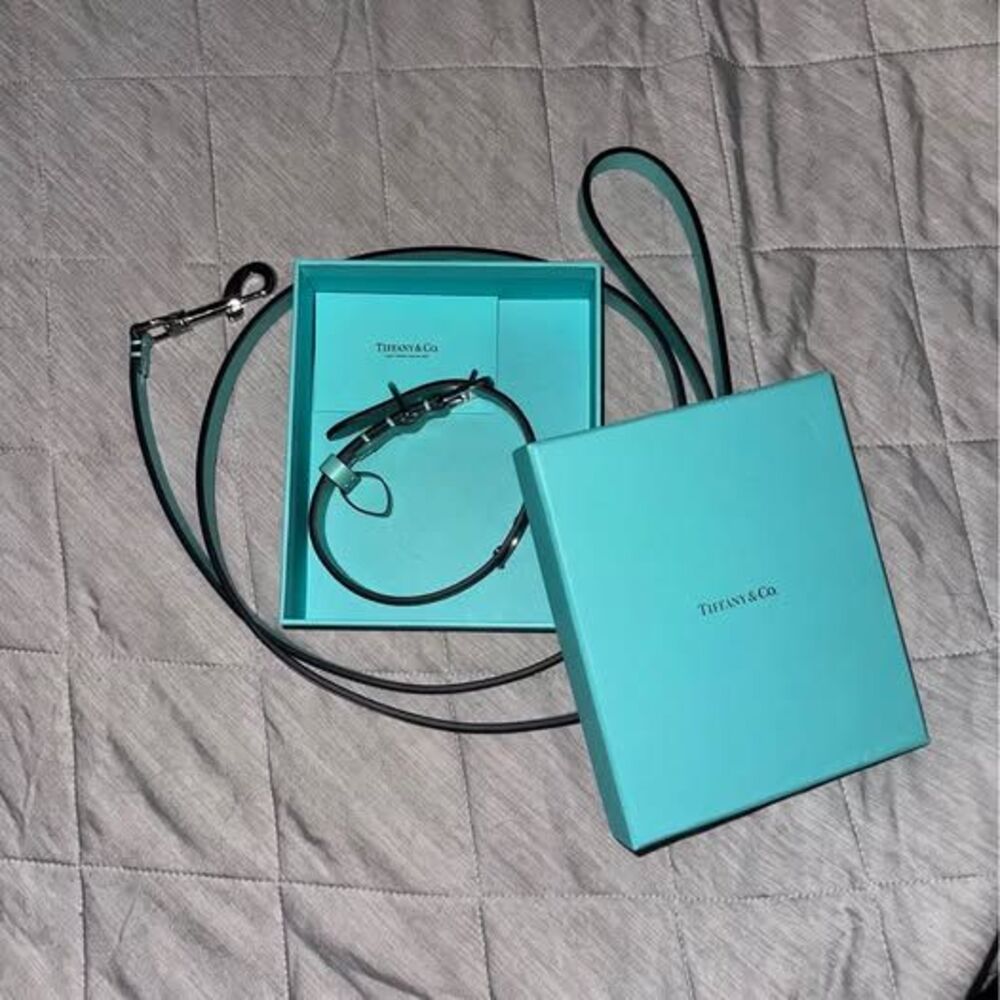Tiffany & Co. Pet Collar and Leash Set